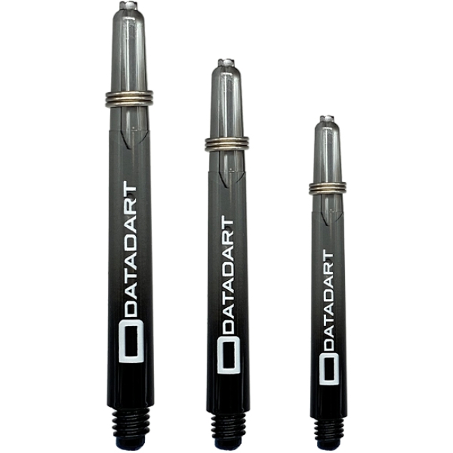 DATADART ARGON Polycarbonat-Schäfte schwarz/transparent